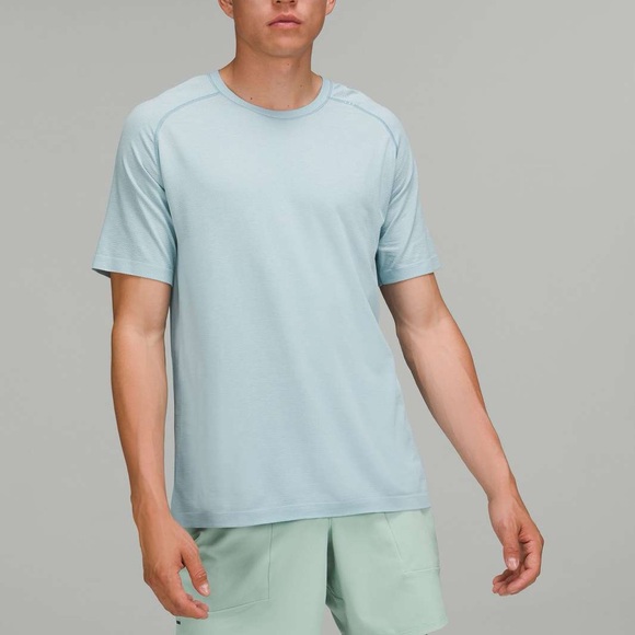 lululemon athletica Other - Lululemon Peroxide Breeze Blue Metal Vent Tech SS 2.0 Shirt – Men’s Size M